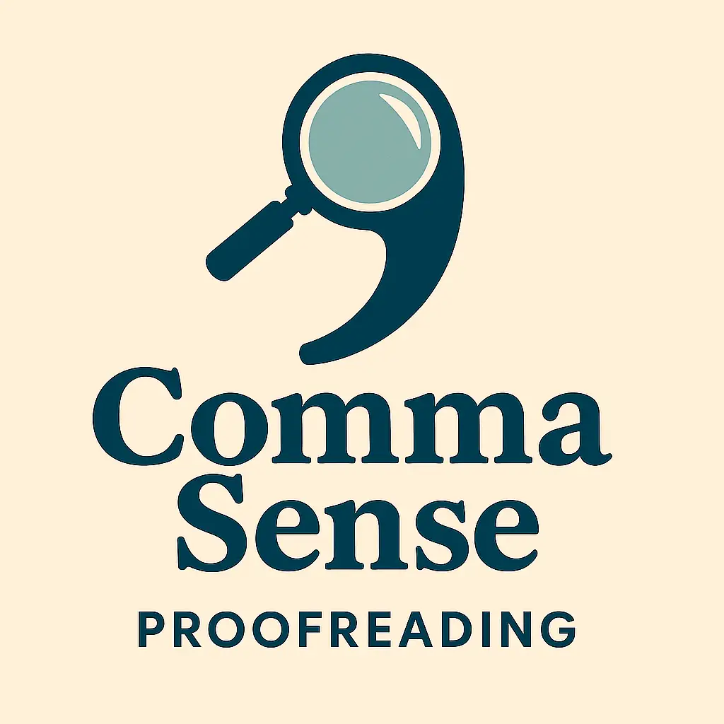 About Me - Comma Sense Proofreading